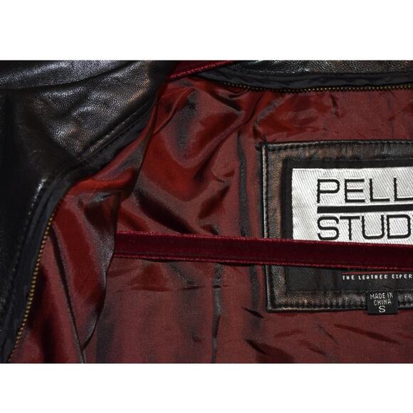Pelle Studio Wilson's Leather Jacket Women's Small Full Zip (READ) - Picture 8 of 12